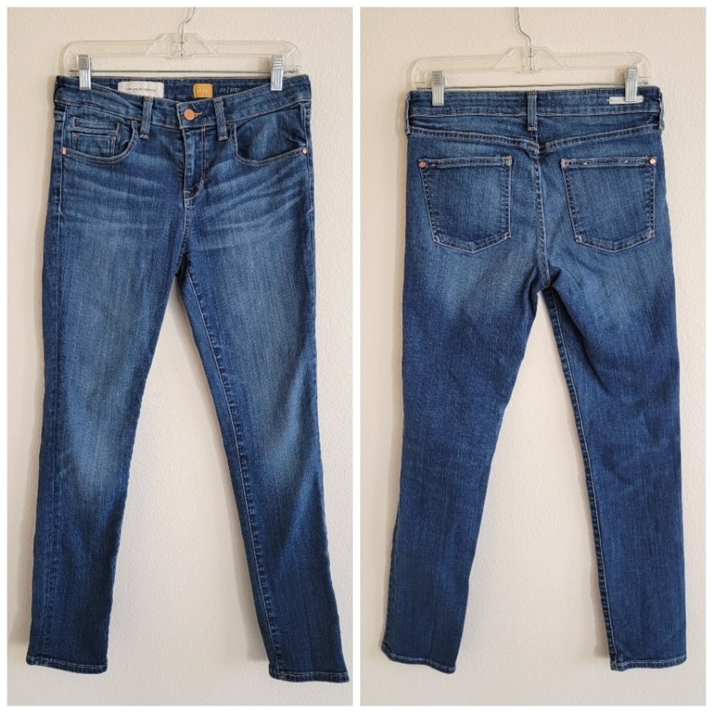 Anthropologie Pilcro & The Letterpress Stet mid wash skinny jeans